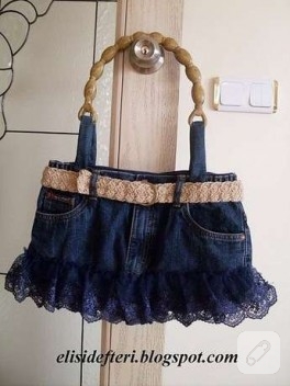 Kot pantolondan çanta