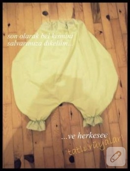 Yeşil Şalvar Pijama