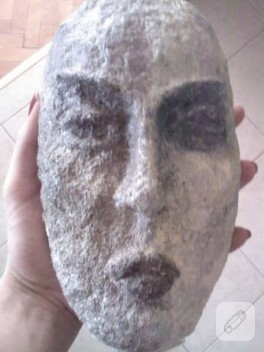 kağıt hamurundan maske-2