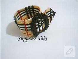 Kumaş Deseni Bileklik Burberry
