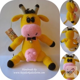 Amigurumi İnek Nasıl Örülür?