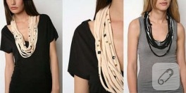 tshirtten kolye