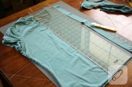 eski gömlek ve tshirtü değerlendirelim