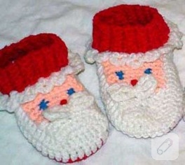 MİNİKLERE NOEL BABA AYAKKABISI