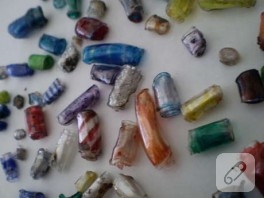 geri dönüşüm magnetler ya da ev süsü