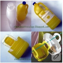 Bir plastik şişe, iki dönüşüm