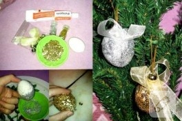 Yarışma: simli pullu yılbaşı yumurtaları