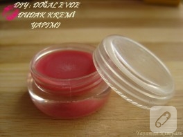Diy: doğal – evde dudak kremi yapımı
