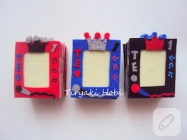 Keçe çerçeve magnet – Teo