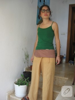 Ornitorenk Handmade Tayland balıkçı pantolonu