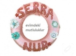 Kızımın kapı süsü