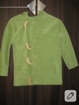 Ornitorenk Handmade kapüşonlu dinozor sweatshirt