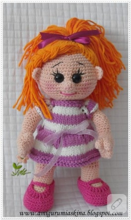 Amigurumi minik bebek