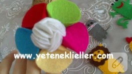 Keçe toka-taç