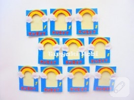 Keçe çerçeve magnet – Kuzey