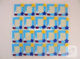 Keçe bebek şekeri, magnet – 18