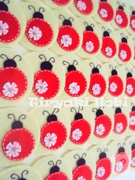 Keçe bebek şekeri, magnet – 17