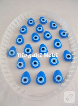 Keçe bebek şekeri, magnet – 19