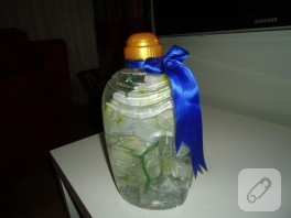 Geri dönüşüm plastik şişe