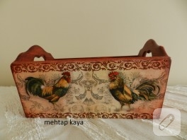 Ahşap boyama ekmeklik