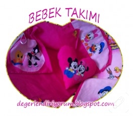Bebek alt açma-pike takımı (pembe)