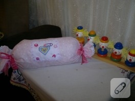 Bebek takı yastığı-Koruncuklar için