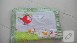 Fermuarlı bebek battaniyesi
