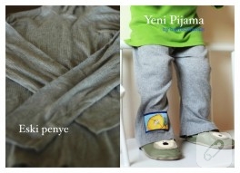 Çocuk pijaması (kendin yap)