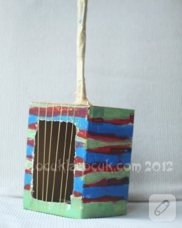 Çocuk faaliyetleri; gitar yapımı