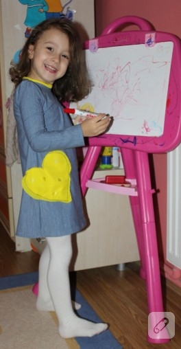 Kız çocuklara cici bir elbise