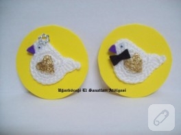 Keçe bebek/nikah şekeri