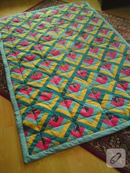 Patchwork örtü