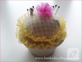 Cupcake iğnedanlıklar