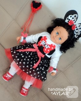 Minnie mouse tütü takımı