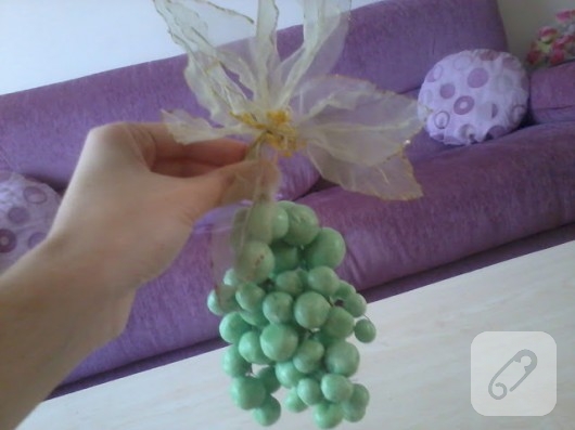 Sabundan üzüm yapımı