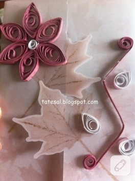 Quilling kart yapımı
