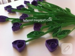 Quilling kağıt telkari
