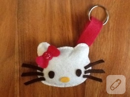 Hello kitty anahtarlık
