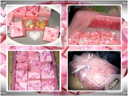 Pembe kutularda kurabiyeler