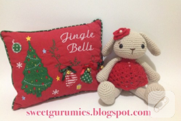 Amigurumi yılbaşı tavşanım