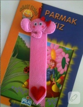 Kış temalı kitap ayraçları