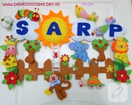 Safari bahçıvanlarım (keçe)