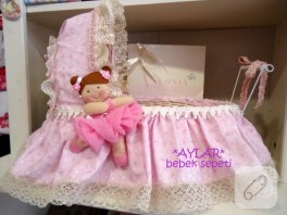 Balerin bebek sepeti