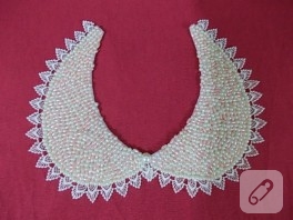 Boncuklu yaka kolye