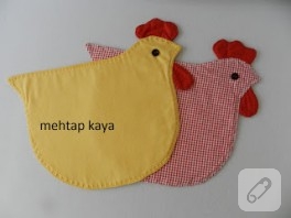 Kumaş servis altlığı