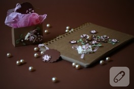 Güzel anılarınız için… (defter süsleme)
