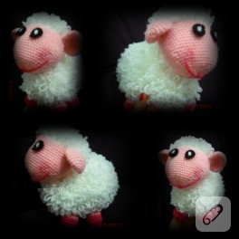 Minnacık bir kuzu doğdu (Amigurumi)