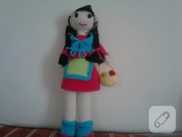 Köylü güzeli Zarife (Amigurumi)