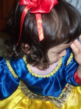Pamuk Prenses elbisesi