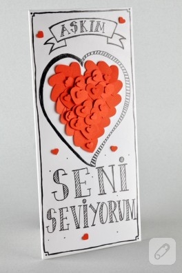 Sevdiğiniz için kartpostal
